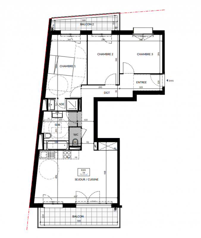 Plan du lot