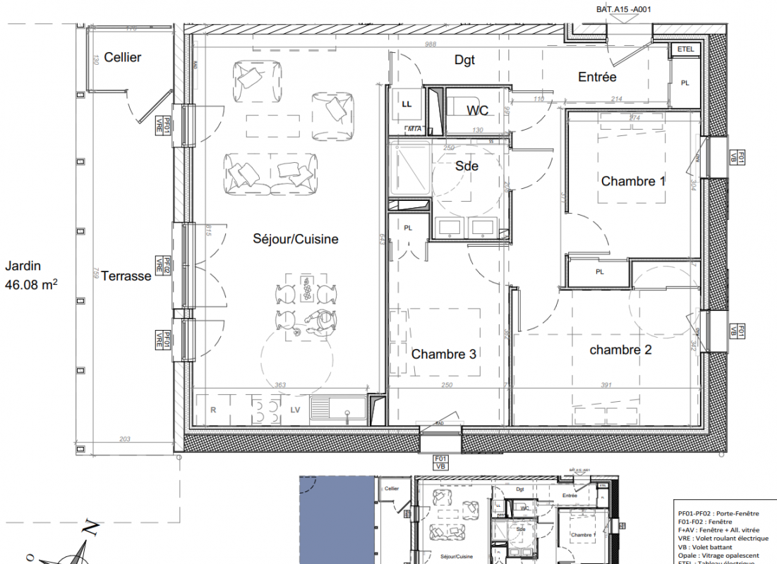 Plan du lot