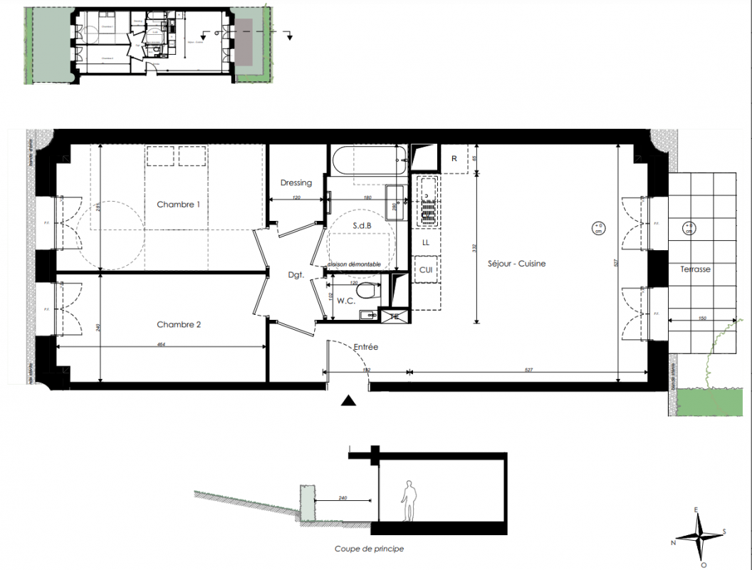 Plan du lot