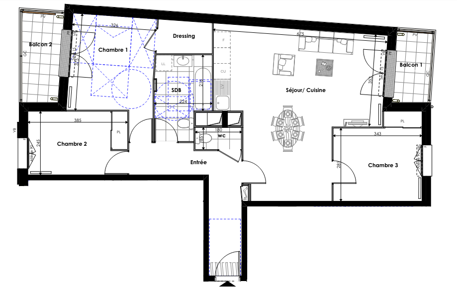 Plan du lot