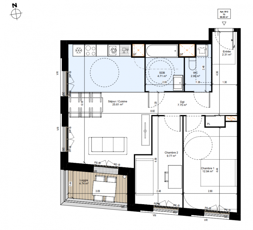 Plan du lot