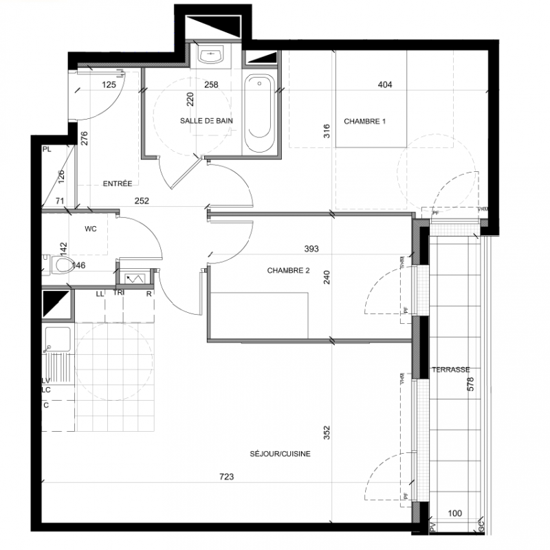 Plan du lot