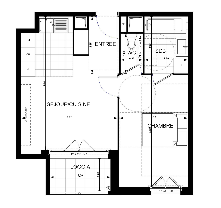 Plan du lot