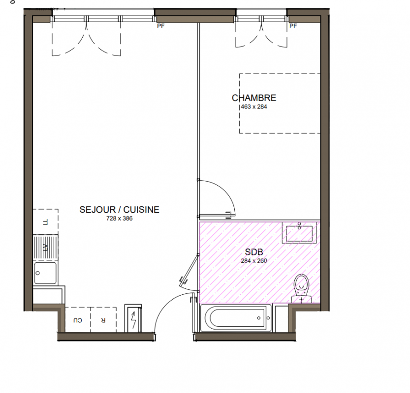 Plan du lot