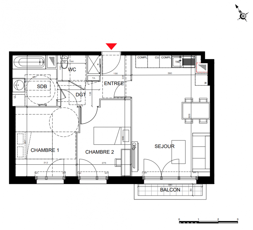 Plan du lot