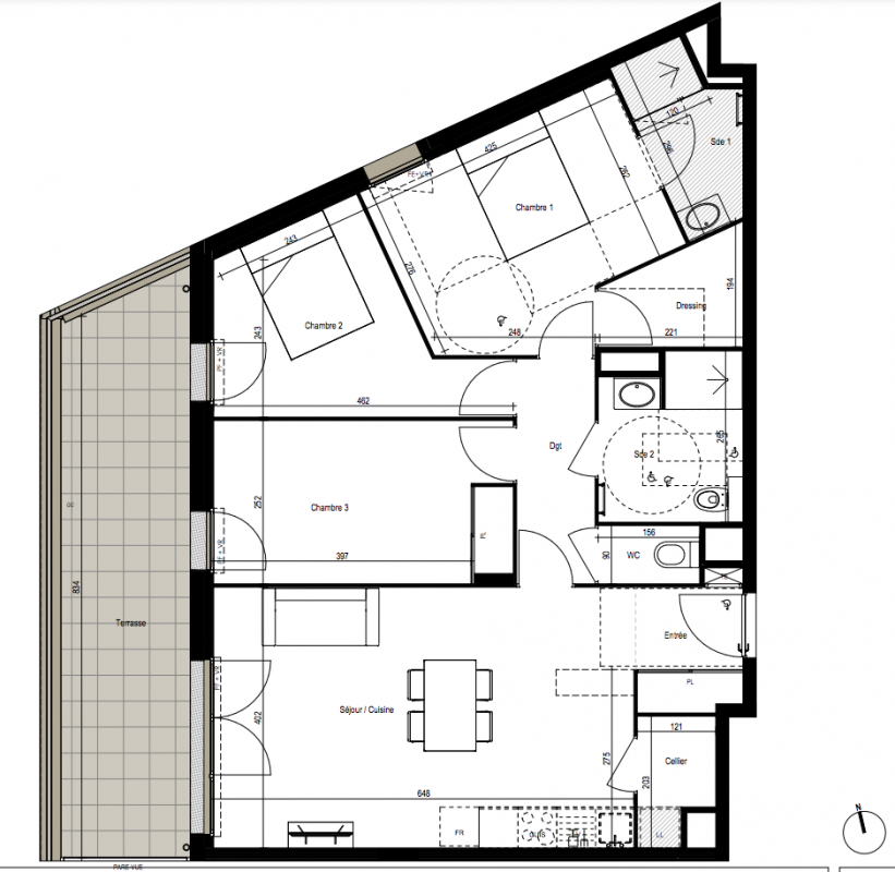 Plan du lot