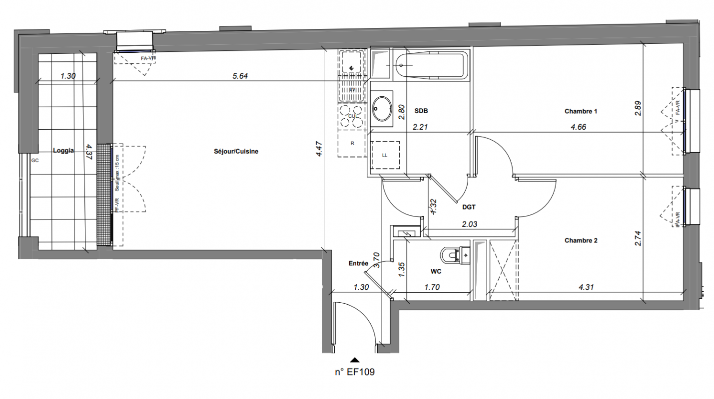 Plan du lot