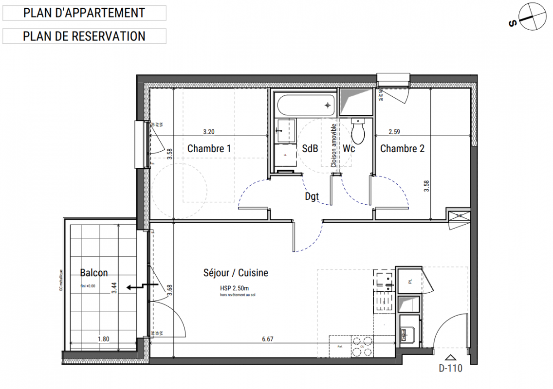 Plan du lot