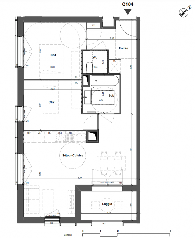 Plan du lot