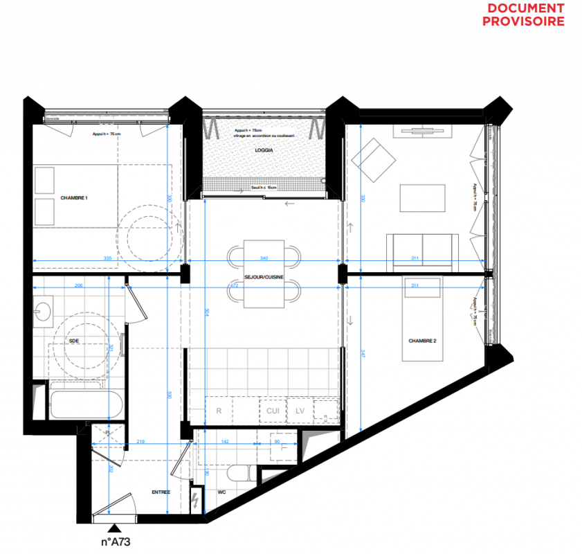Plan du lot