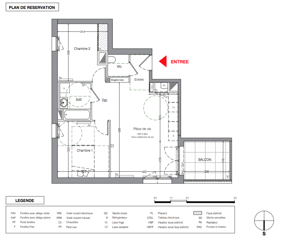 Plan du lot