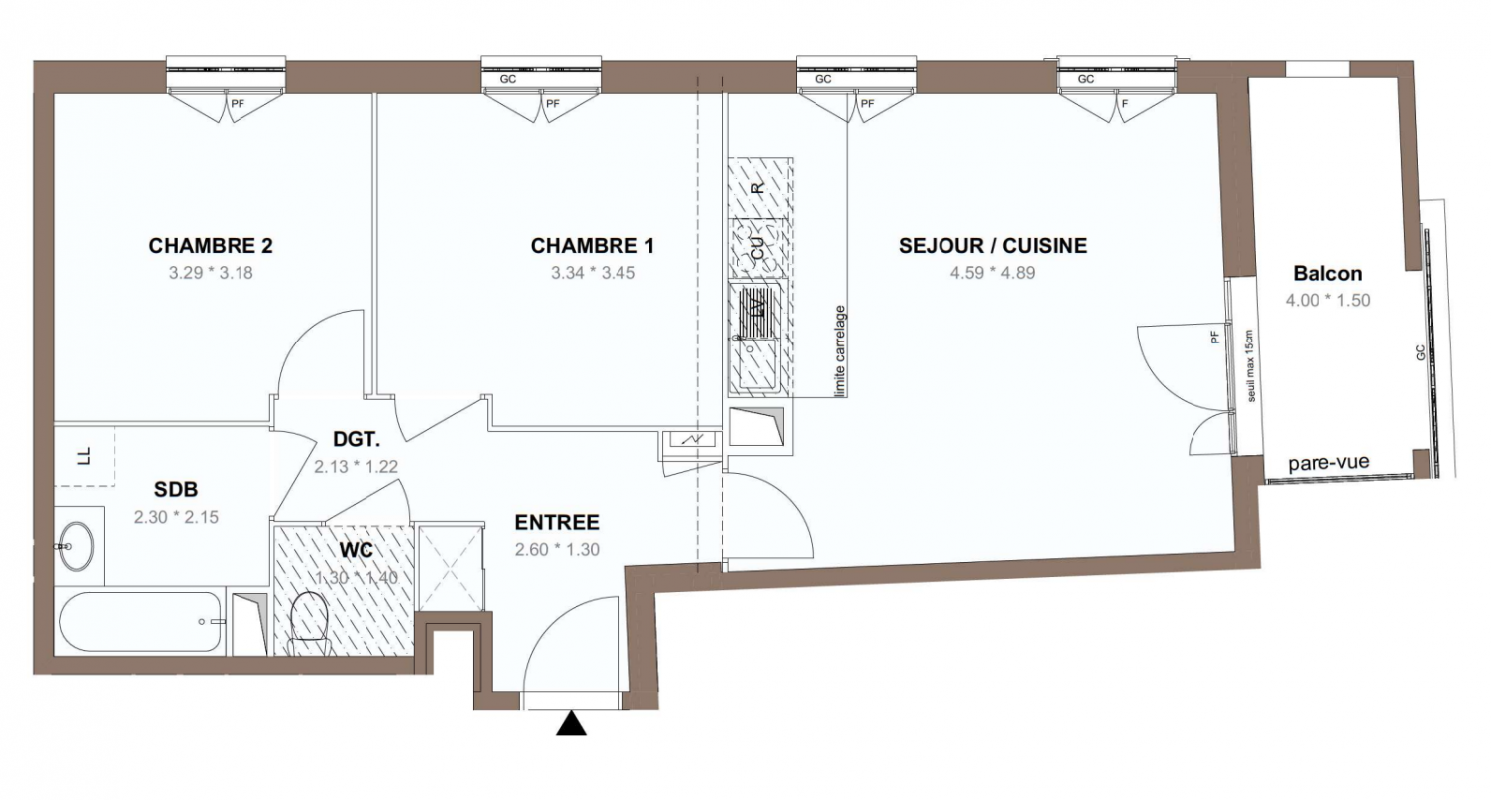 Plan du lot