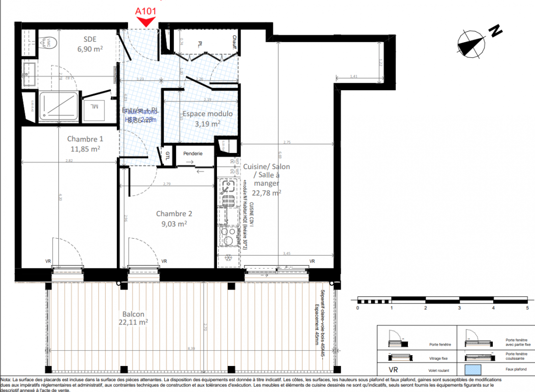 Plan du lot