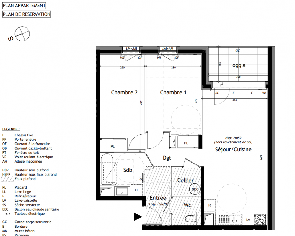 Plan du lot