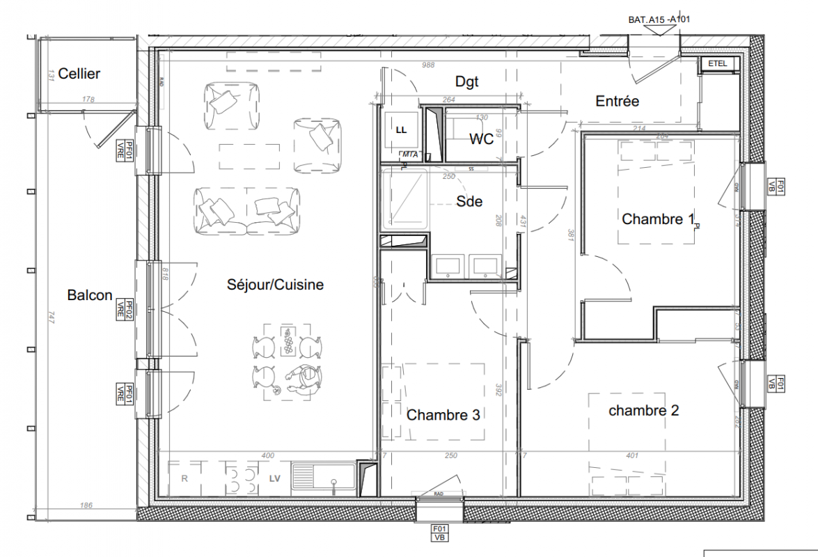 Plan du lot