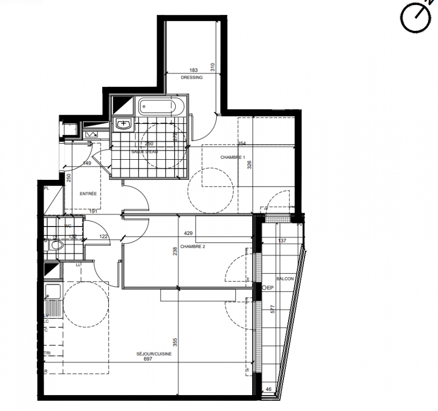 Plan du lot