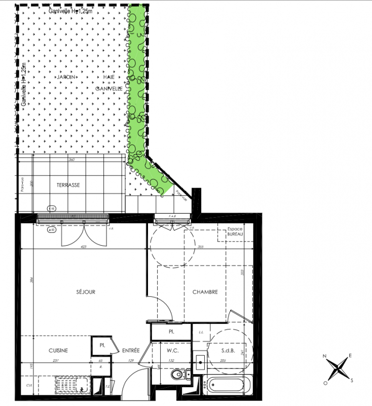 Plan du lot