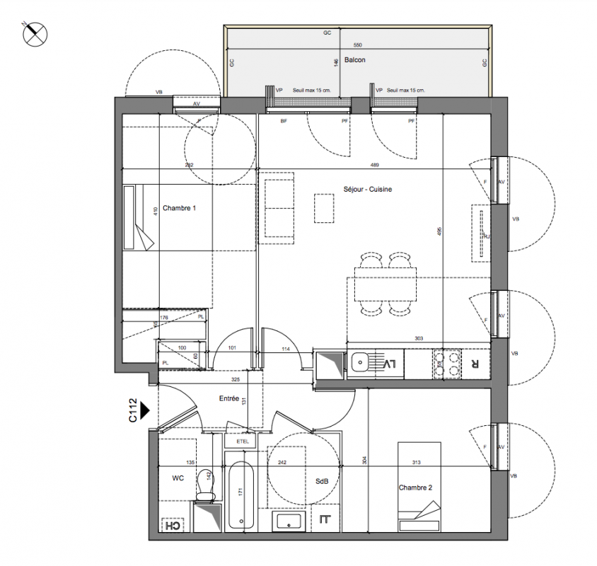 Plan du lot