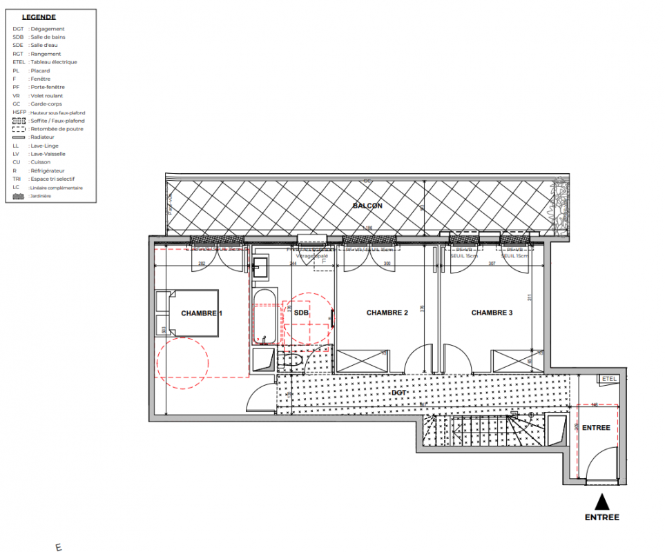 Plan du lot