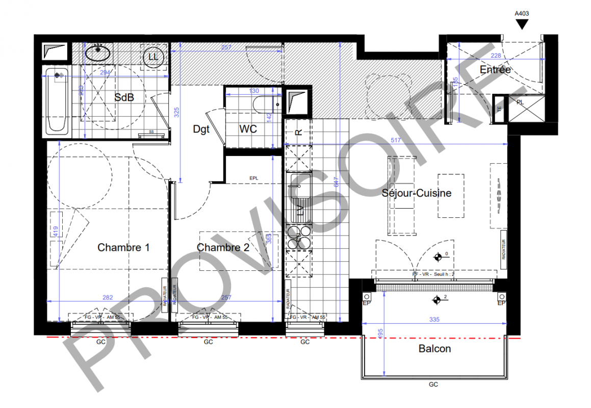 Plan du lot