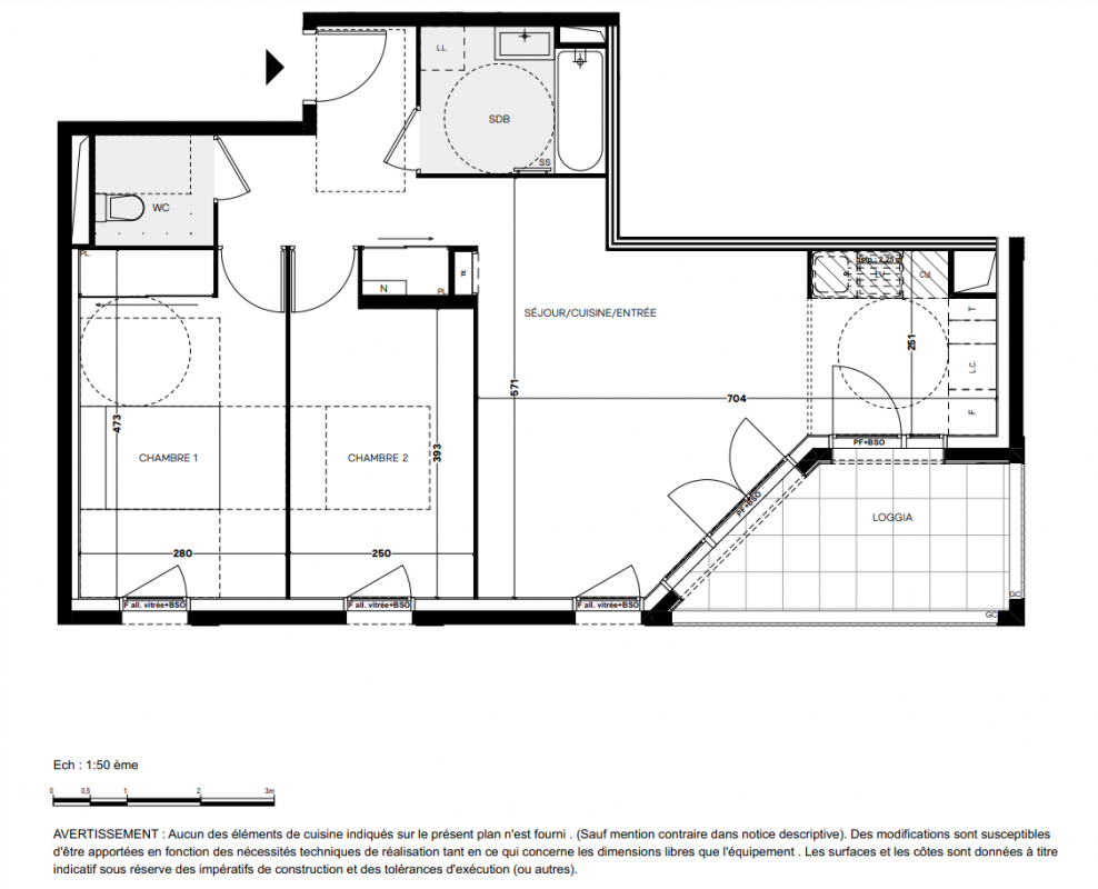 Plan du lot