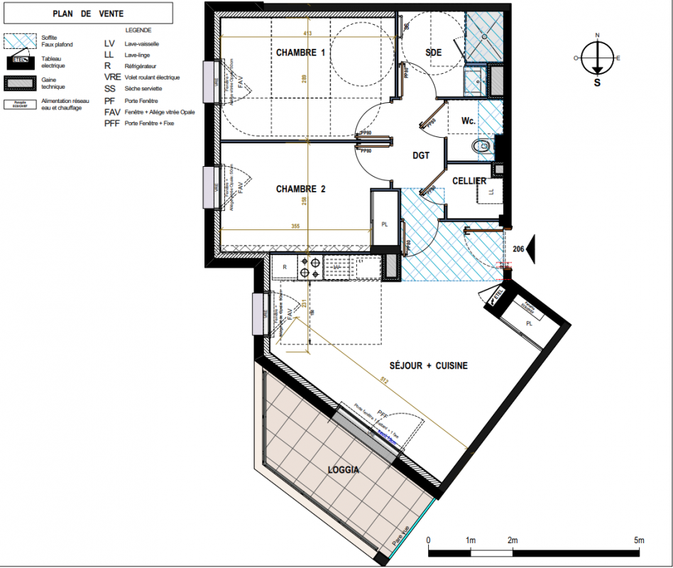 Plan du lot