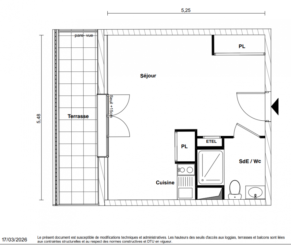 Plan du lot