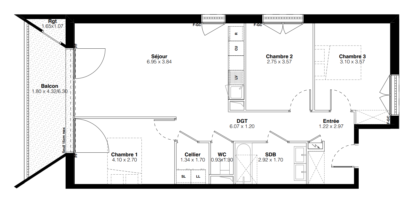 Plan du lot