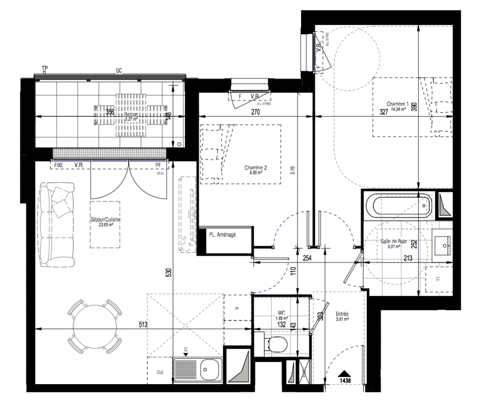 Plan du lot