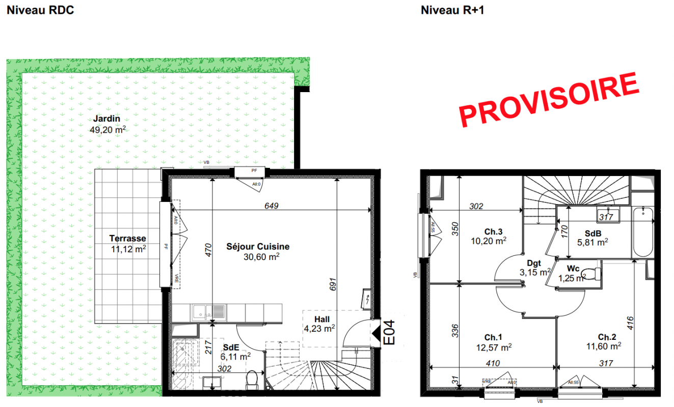 Plan du lot