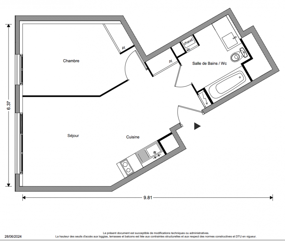 Plan du lot