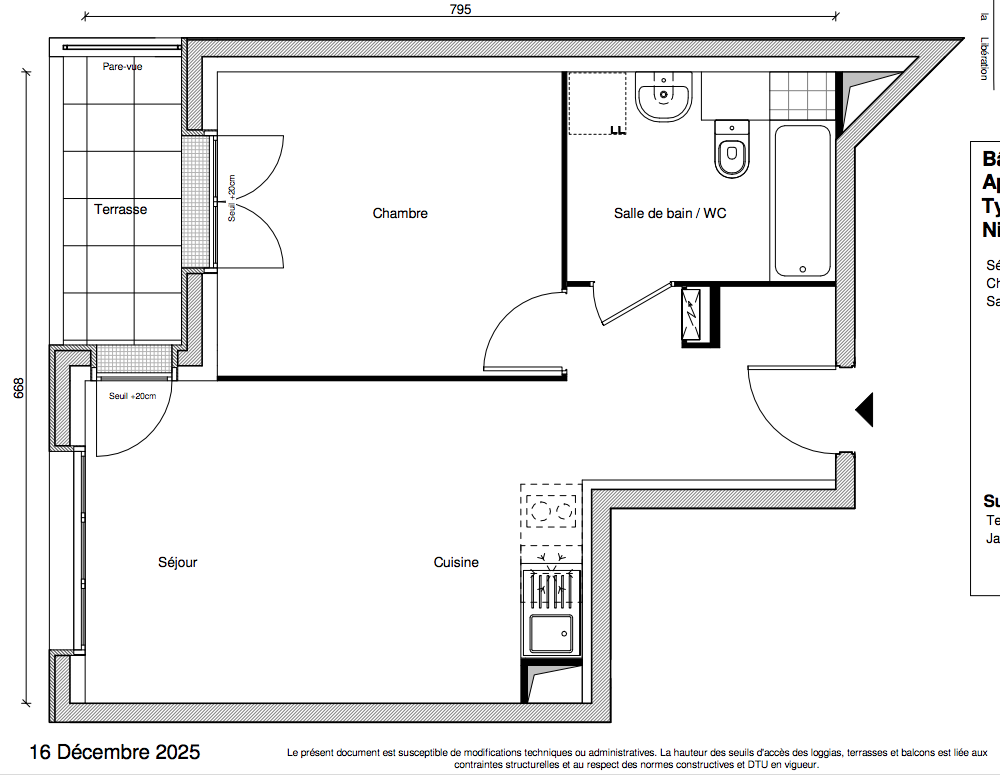 Plan du lot