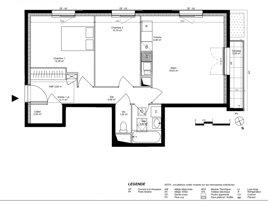 Plan du lot