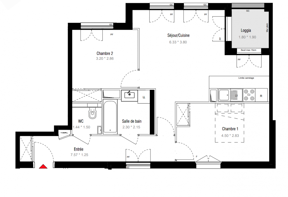 Plan du lot
