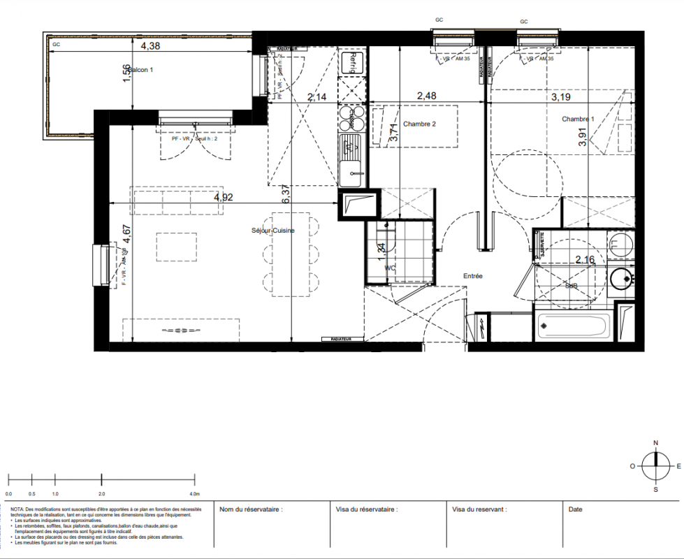 Plan du lot