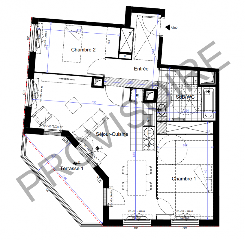 Plan du lot
