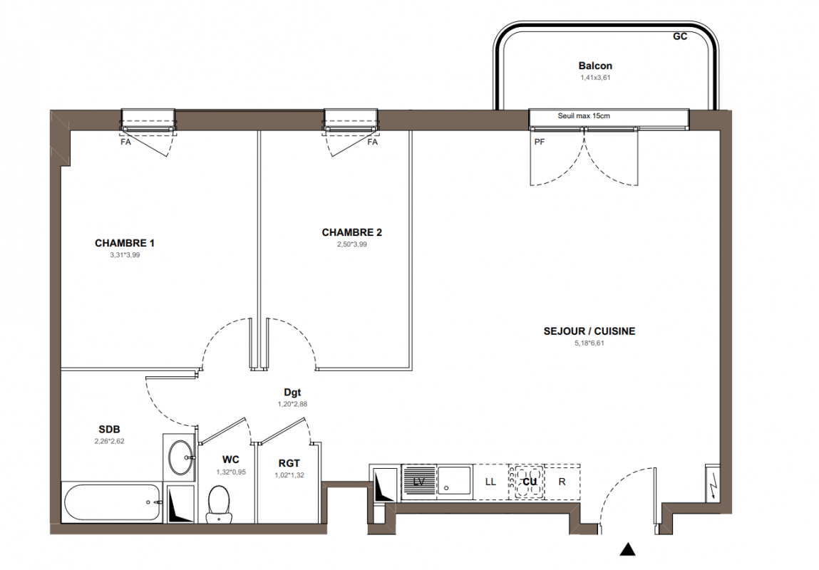 Plan du lot