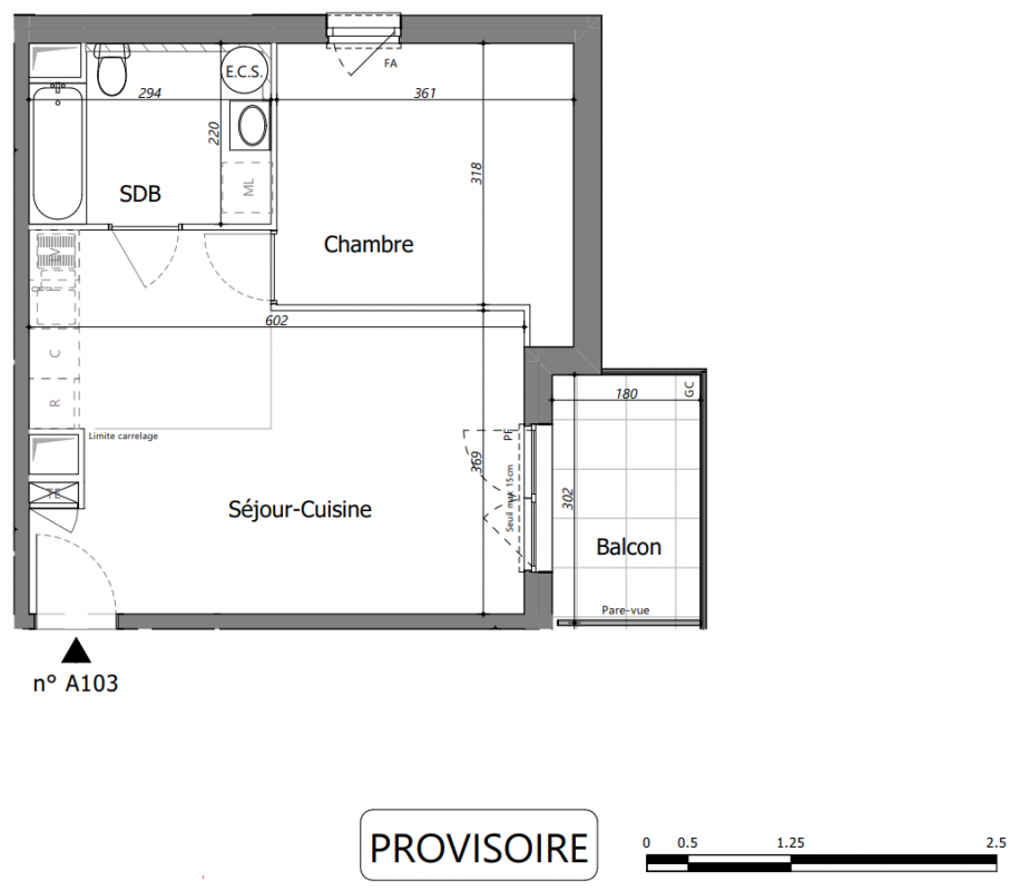 Plan du lot