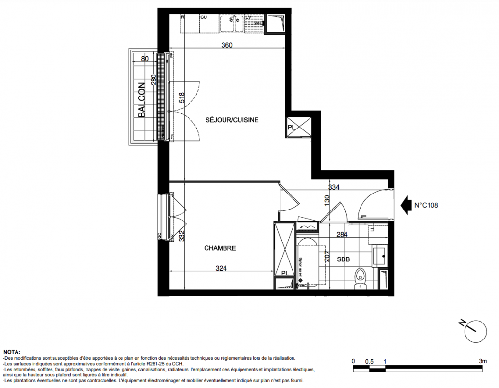 Plan du lot