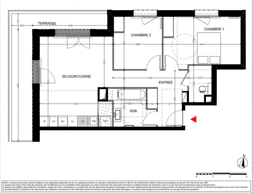 Plan du lot