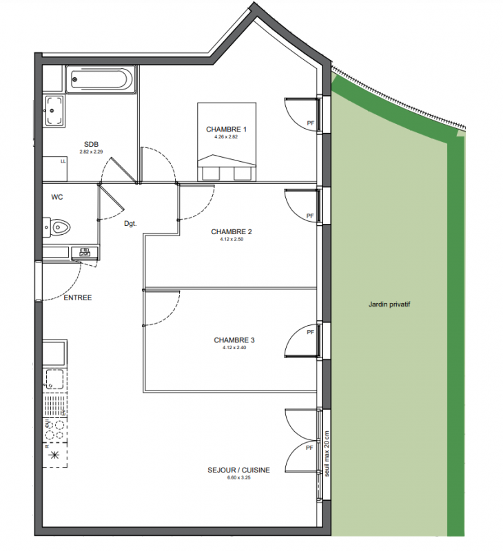 Plan du lot