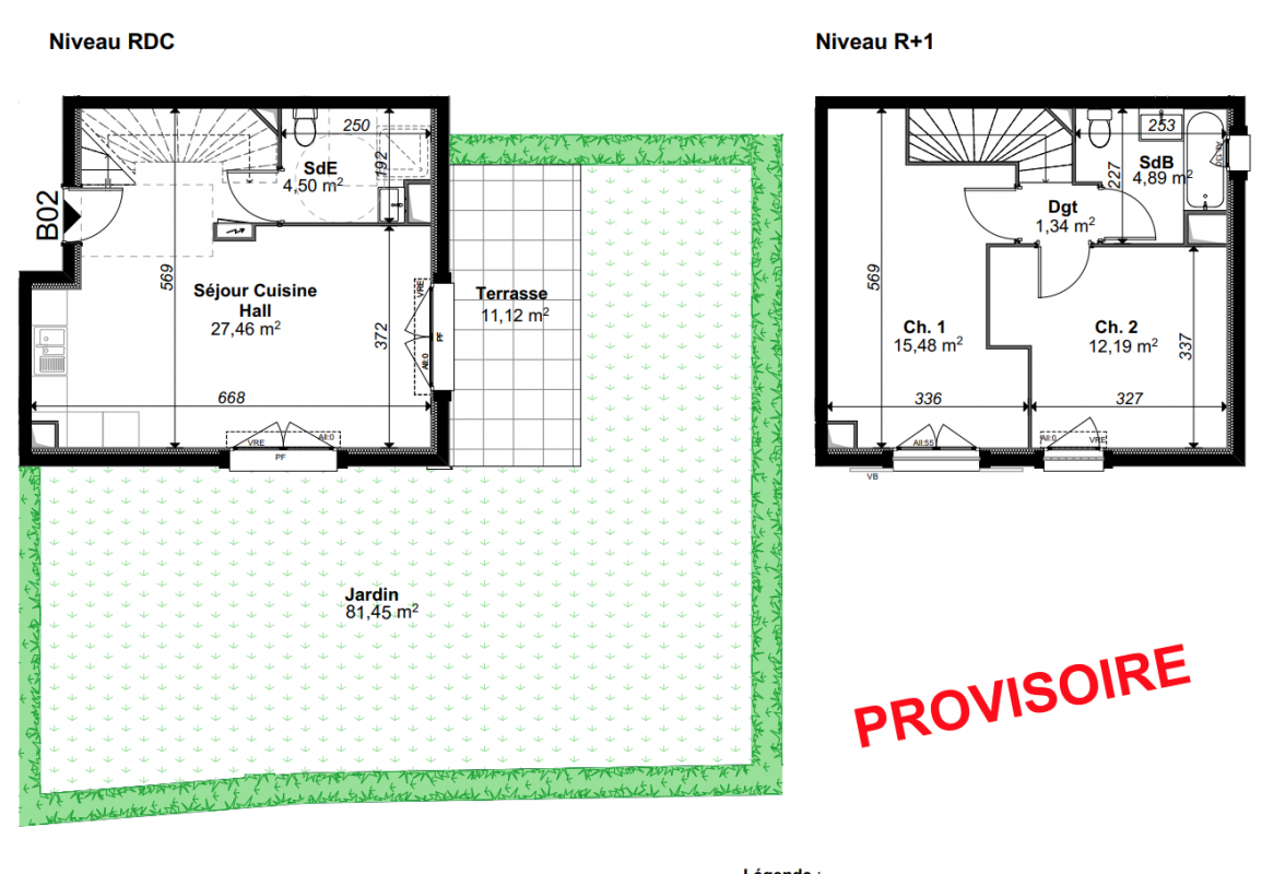 Plan du lot