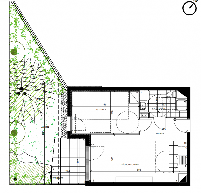 Plan du lot