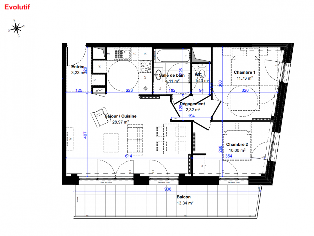 Plan du lot