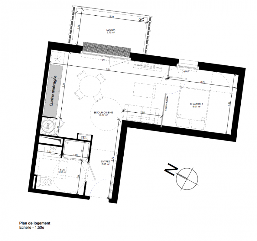 Plan du lot
