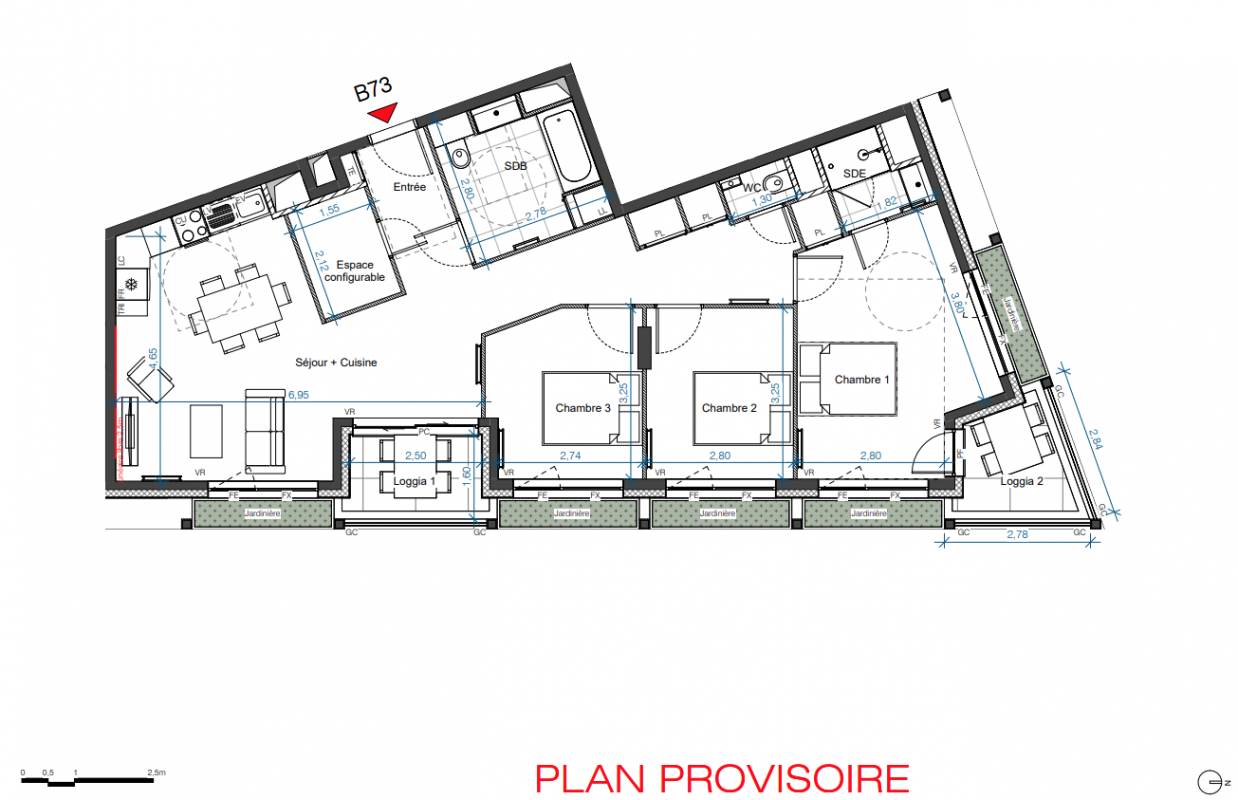 Plan du lot