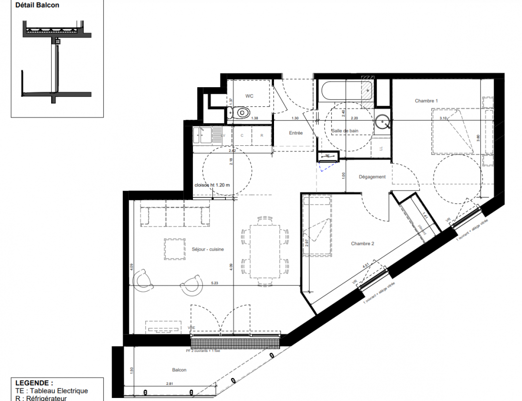 Plan du lot