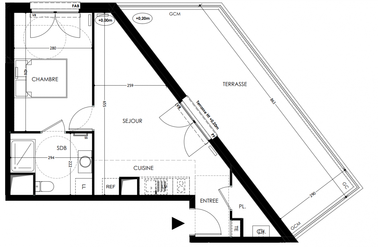 Plan du lot