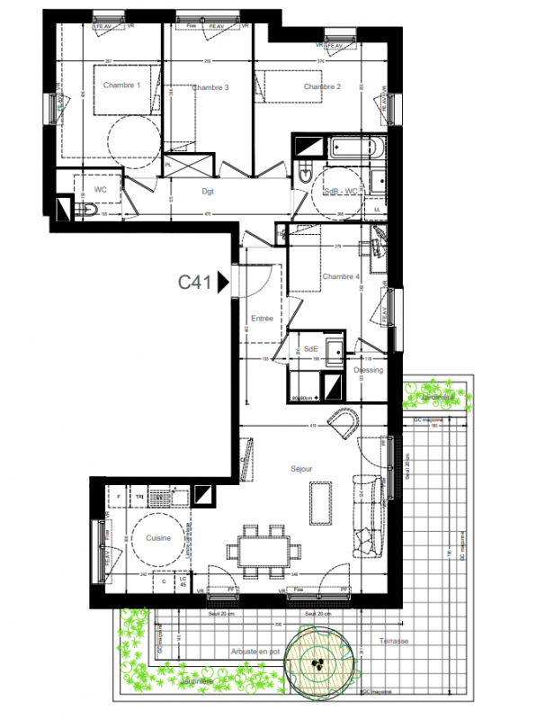 Plan du lot