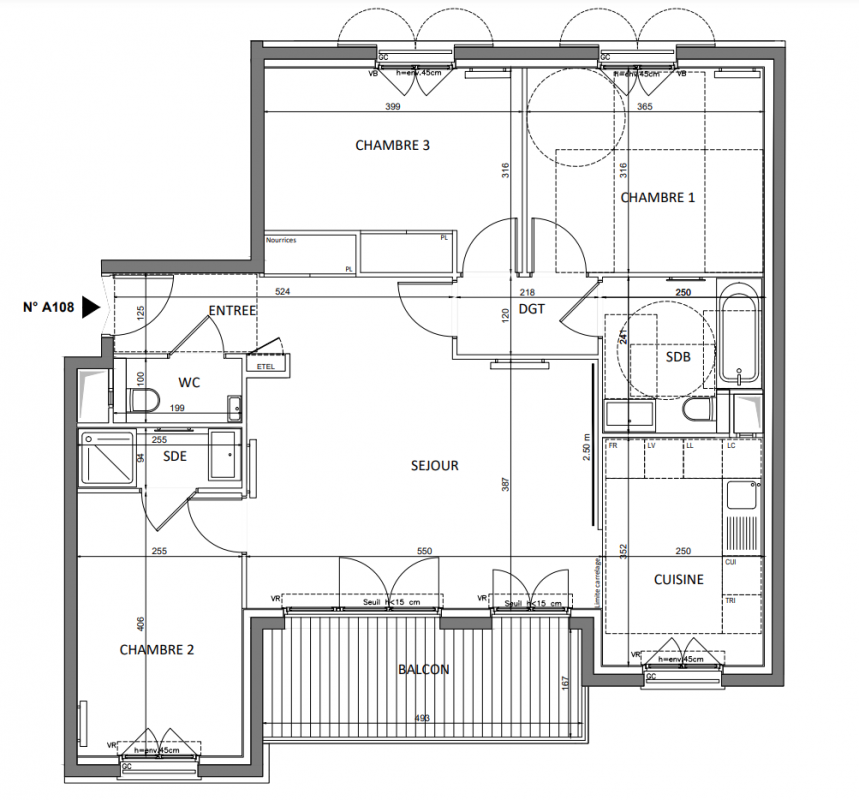 Plan du lot